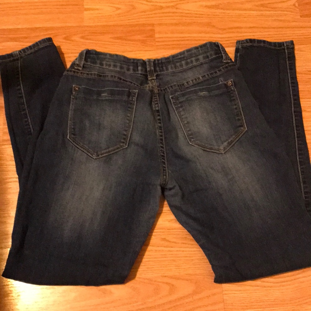 Skinny stretchy jeans